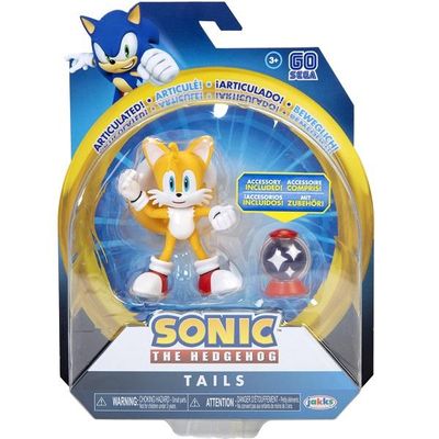 Boneco Sonic The Hedgehog Articulado Tails -super Sonic - Ri Happy