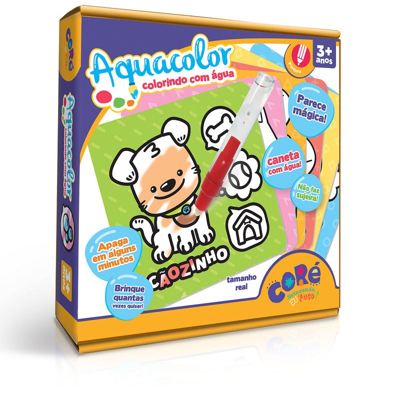 Aquacolor - colorindo com água bichinhos - Era Uma Vez Brinquedos - Por uma  infância repleta de amor e brincadeiras