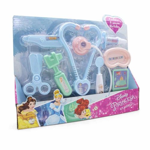 Kit Médico Infantil - 8 Peças - Princesas Disney - Toyng