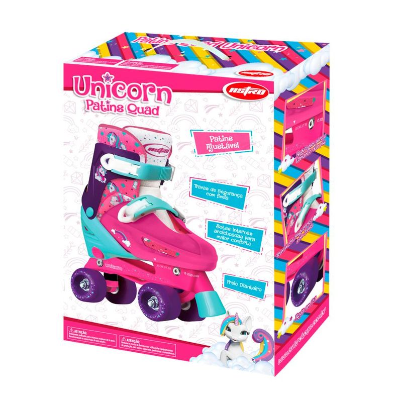 Patins-Classico-Ajustavel---Unicornio---31-a-34---Rosa---Astro-Toys-1