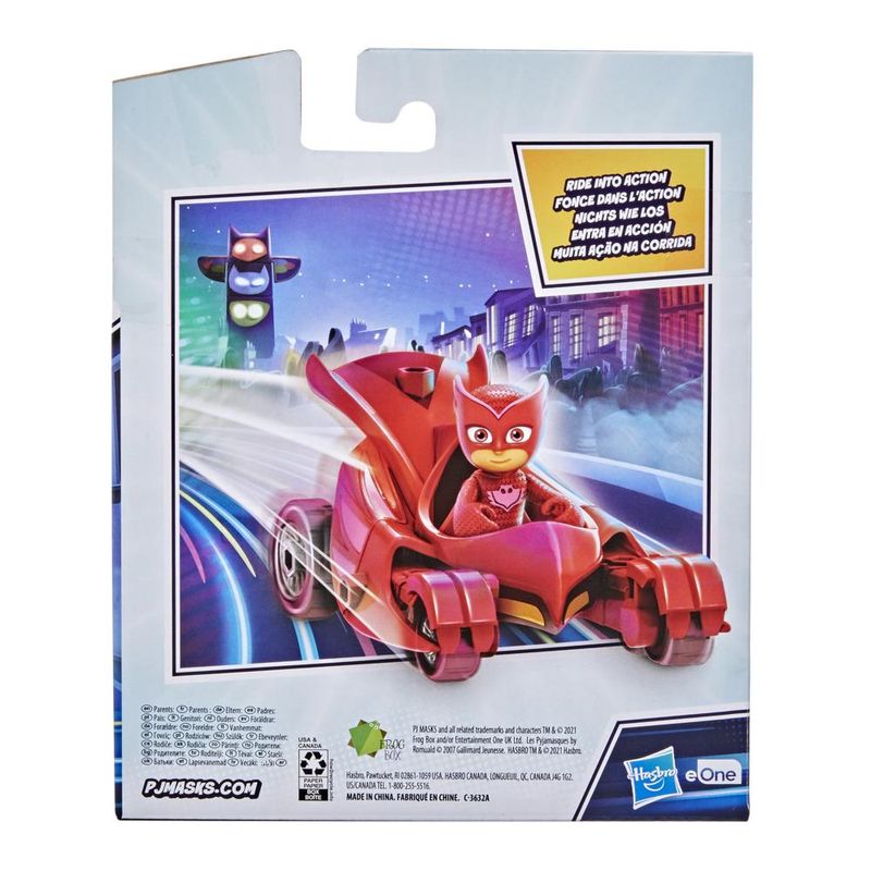 Veiculo-e-Mini-Figura---Pj-Masks---Corujita---Planador-Coruja---Hasbro---Vermelho-5