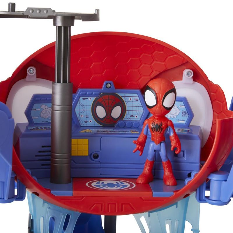 Playset-com-Veiculo-e-Mini-Figura---Spider-Man---Spidey-Amazing-Friends---Hasbro-8