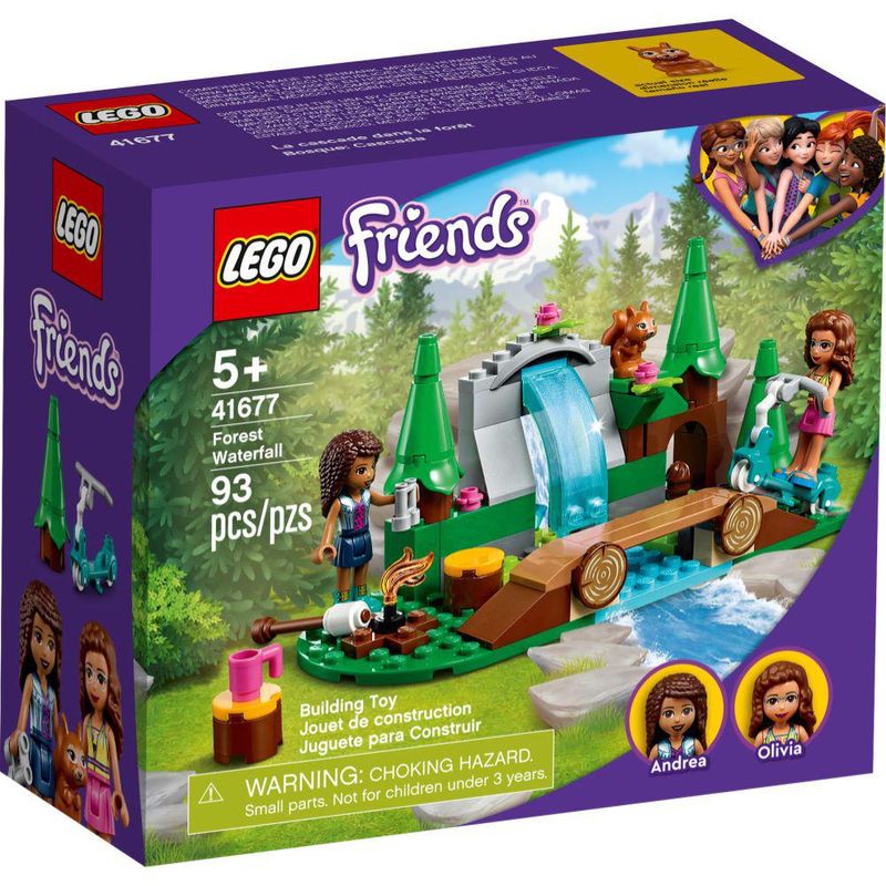 LEGO-Friends---Cachoeira-na-Floresta---41677-0