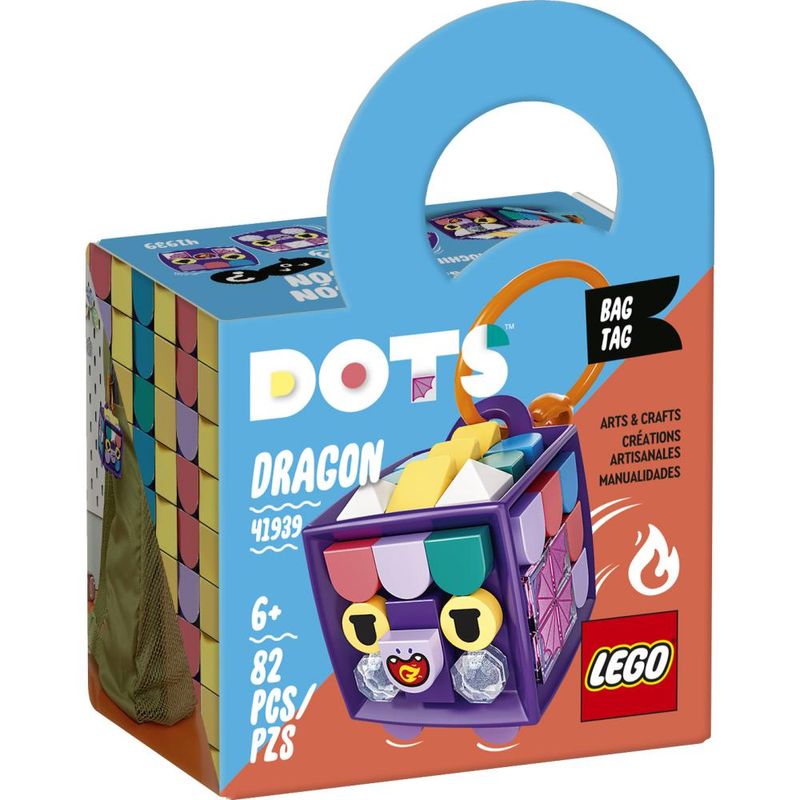 LEGO-Dots---Chaveiro-de-Mala---Dragao---41939-0