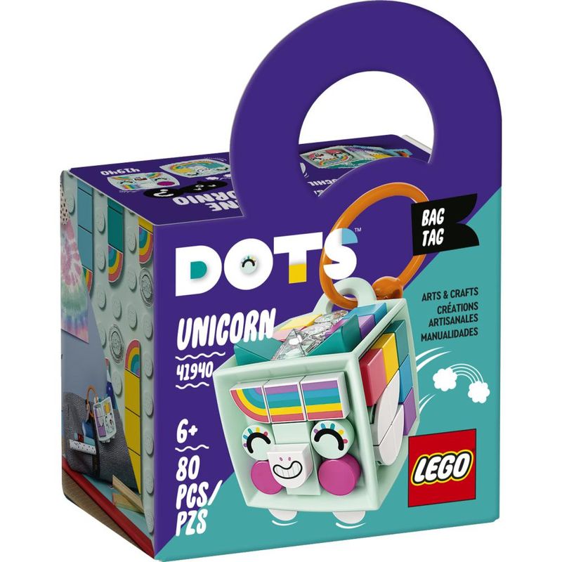 LEGO-Dots---Chaveiro-de-Mala---Unicornio---41940-0