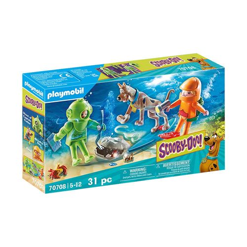 Playmobil Scooby-Doo - Aventura com Fantasma Mergulhador - 70708 - Sunny