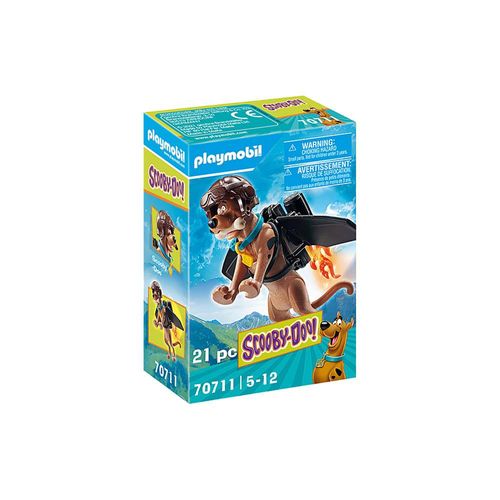 Playmobil - Scooby-Doo - Figura Colecionável Piloto - 70711 - Sunny