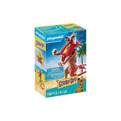 Playmobil - Scooby-Doo - Figura Colecionável - Salva-Vidas - 70713 - Sunny