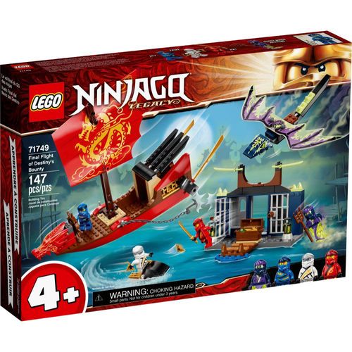 LEGO Ninjago - Voo Final do Barco do Destino - 71749