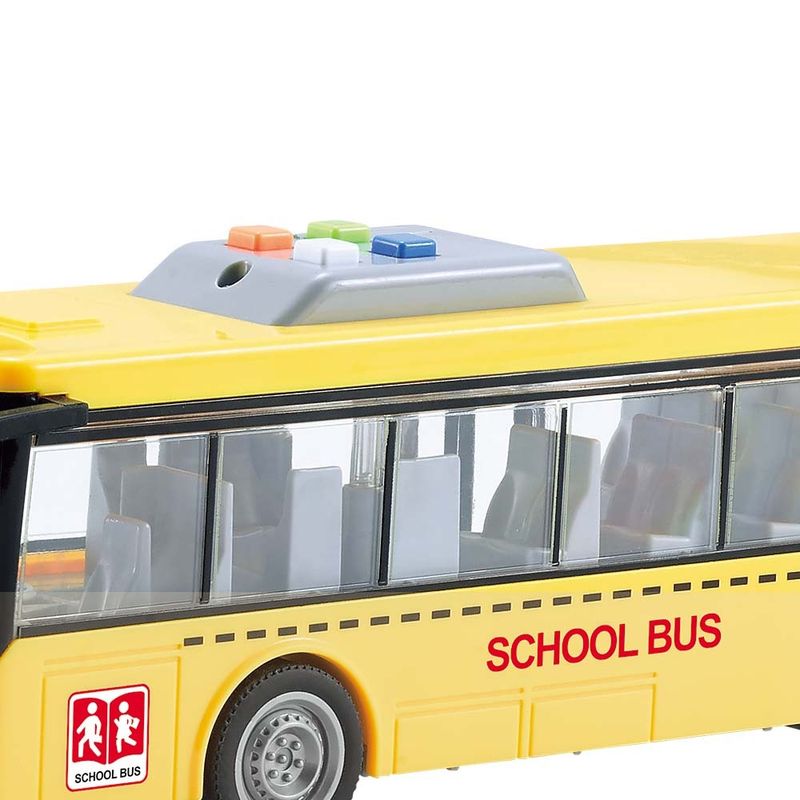 Mini-Veiculo---Onibus-Escolar---Shiny-Toys---Amarelo-2