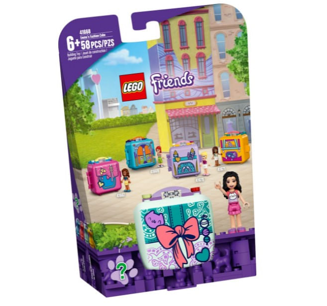 LEGO 41668 - Cubo Ateliê de Moda da Emma - Lego