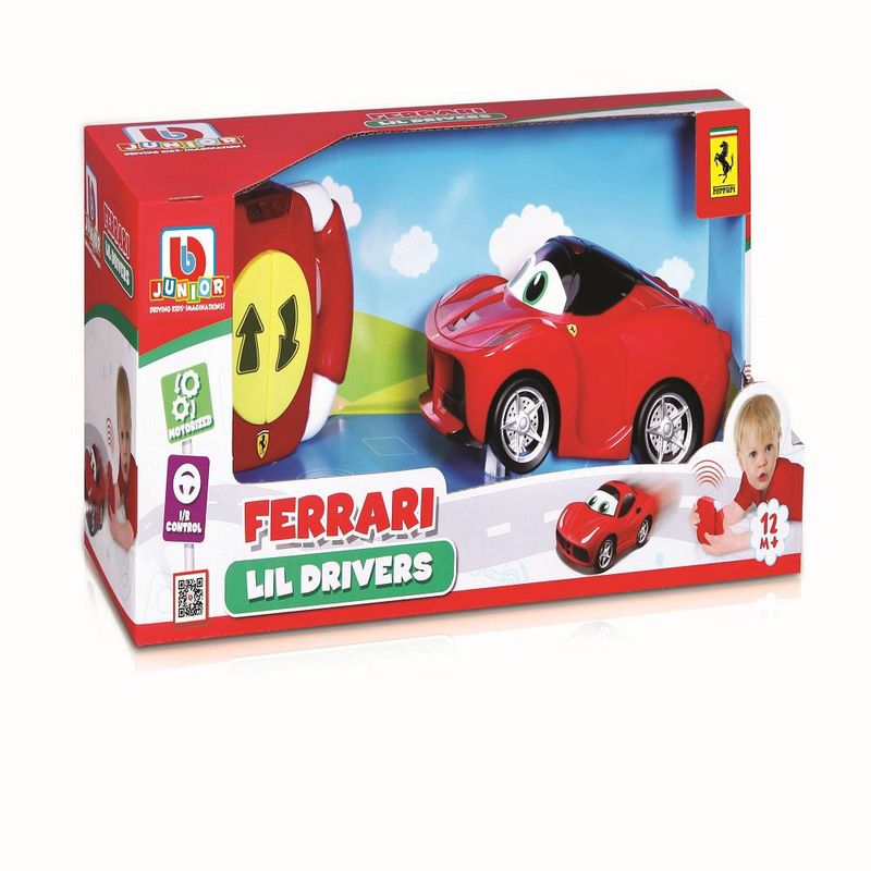 Carrinho-de-Controle-Remoto---Ferrari---Lil-Drivers---Burago-0