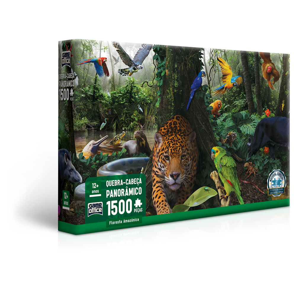 Puzzle Quebra Cabeça Monte e Pinte Animais Safari 24 Peças - Pais & Filhos  - Livraria e Papelaria Paraná, Livros, Jogos, Materiais Escolares,  Cadernos, Lápis, Caneta, Material de Escritório, Livraria em Caxias