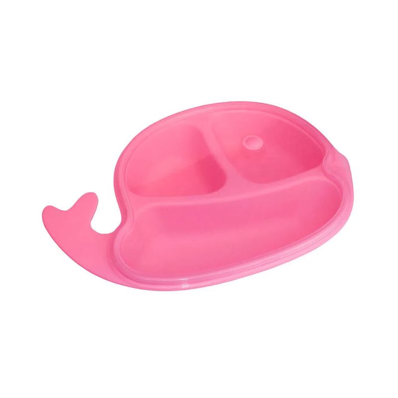 Kit-de-Alimentacao-Clingo---Baleia---Rosa-e-Cinza---3-Pecas