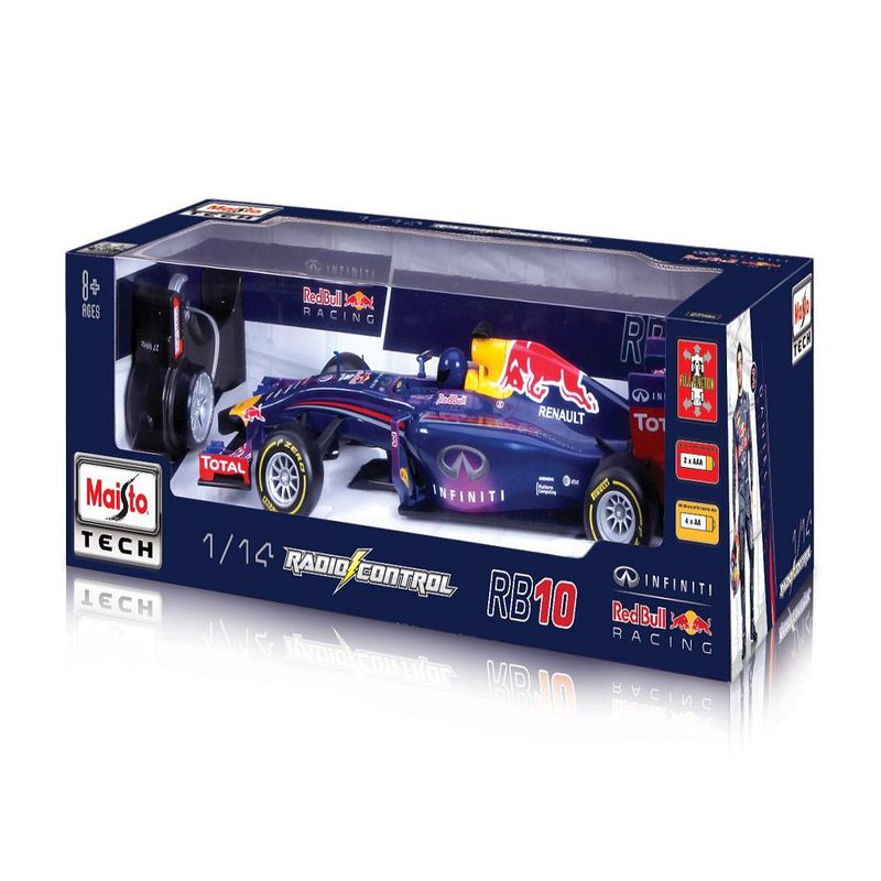 Carrinho-Com-Controle-Remoto---Infiniti-Red-Bull---RB10-Racing-1-14---Maisto---Azul-0
