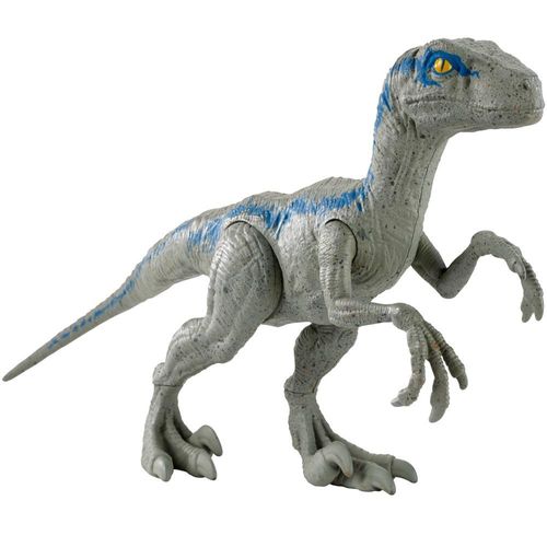 Figura de Ação - Jurassic World - Velociraptor Blue - 30 cm - Mattel