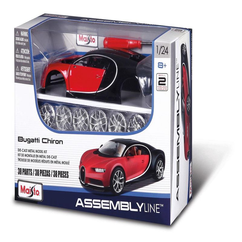 Kit-de-Montagem---Assembly-Line---Bugatti-Chiron---Maisto-0