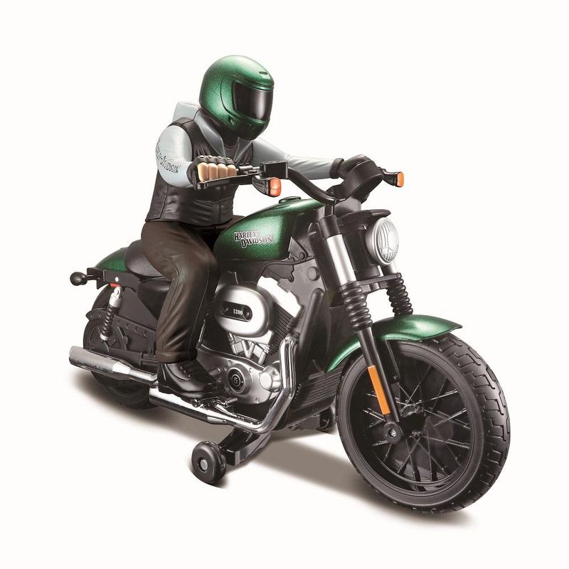 Moto-em-Miniatura-de-Controle-Remoto---Harley-Davidson---XL-1200N-Nightster---Maisto-1