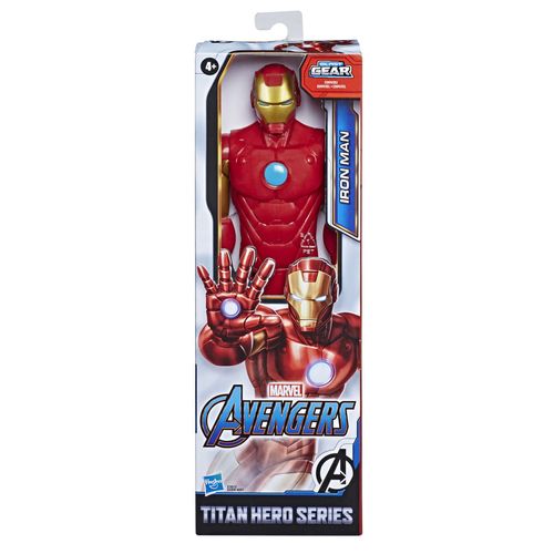 Homem de Ferro 30cm Titan Hero Blast Gear Vingadores - E7873 - Hasbro