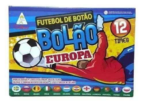 MESA FUTEBOL DE BOTAO EM MDF COMPLETA 62X44CM CAMPO DEDOBOL PETELECO  BRINQUEDO PORTATIL