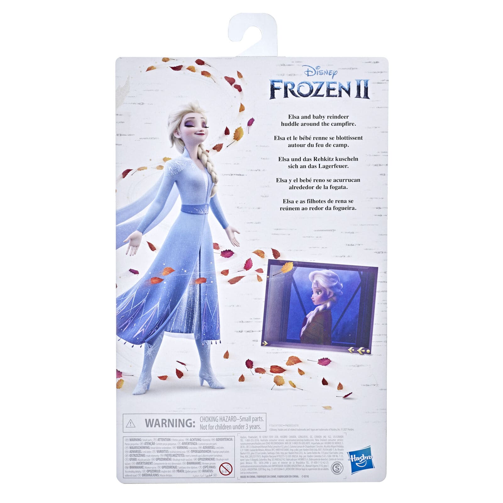 Boneca Frozen 2 Elsa Acampamento com os Amigos Hasbro F1582 - Ri Happy