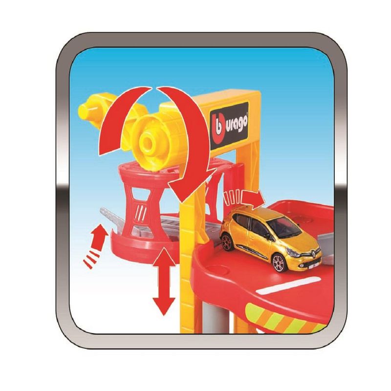 Pista-Street-Fire---Parking-Playset-1-43---Burago-2