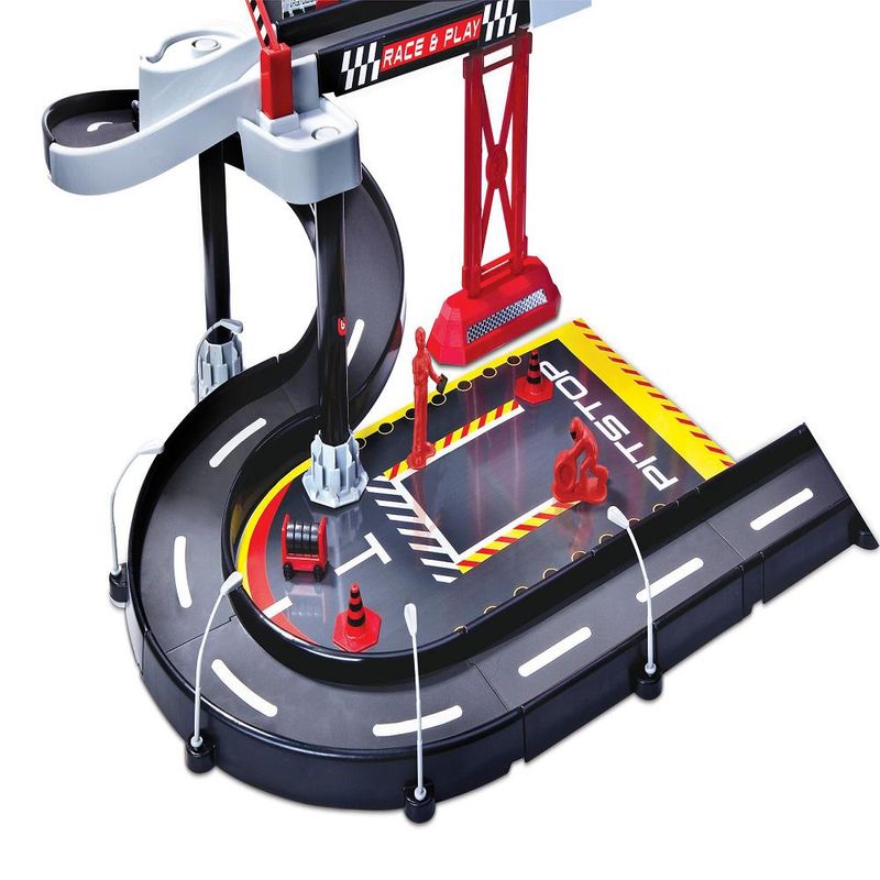 Pista-Racing-Garage---Ferrari---Race-Play-1-43---Burago---Vermelho-3