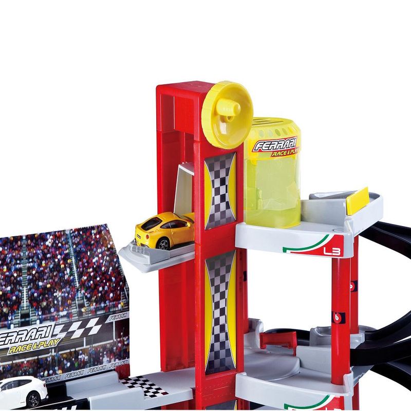 Pista-Racing-Garage---Ferrari---Race-Play-1-43---Burago---Vermelho-4