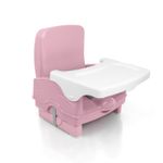 Cadeira-de-Alimentacao-Portatil---Voyage---Cake---Rosa---Suporta-ate-23-Kg-0