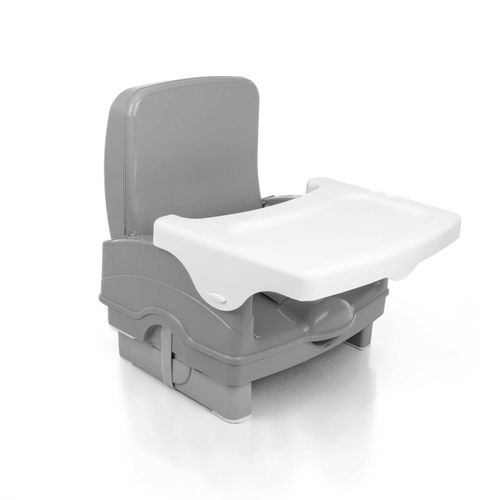 Cadeira de Alimentação Portátil - Voyage - Cake - Cinza - Suporta até 23 Kg