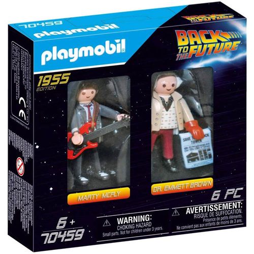 Playmobil - De Volta Para O Futuro Marty Mcfly E Dr. Emmett Brown - Sunny