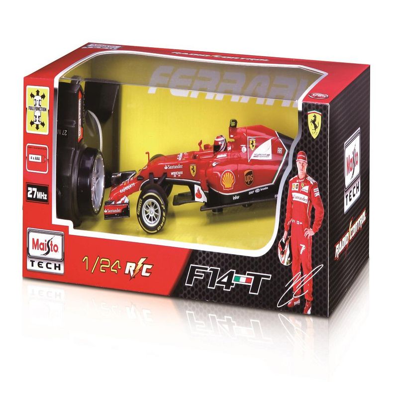 Carrinho---Radio-Control-1-24---Racing-Series---Ferrari-F14T---Maisto---Vermelho-0