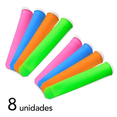 Formas De Silicone Para Geladinho E Sorvete Comtac Kids 4095