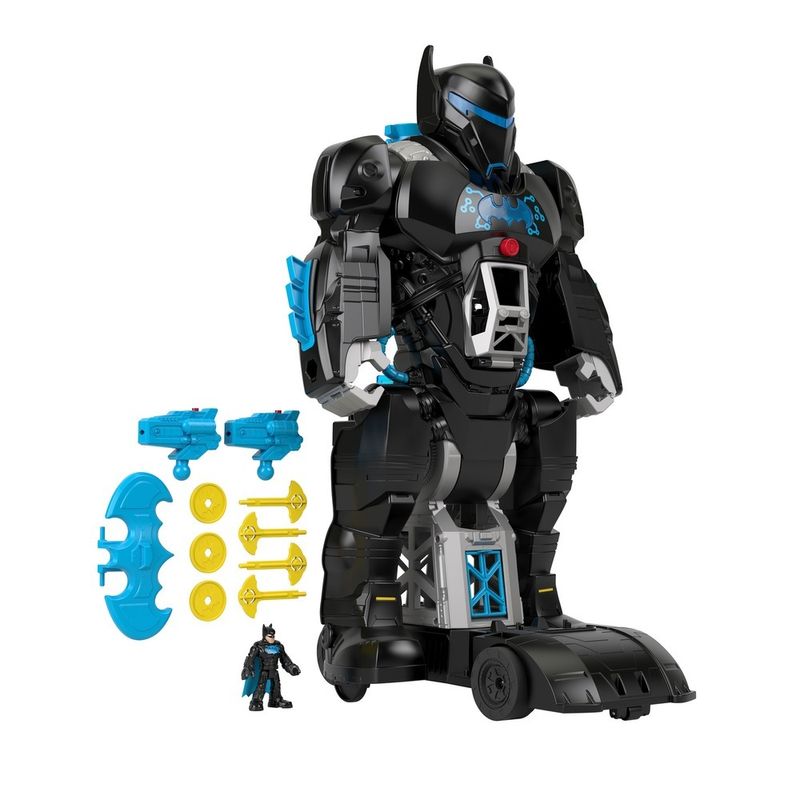 Robo-Tech-Batbot---Imaginext---DC-Super-Friends---Preto---Mattel--0