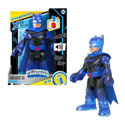 Figura de Ação - Imaginext - DC Super Friends - Batman XL Deluxe - Mattel