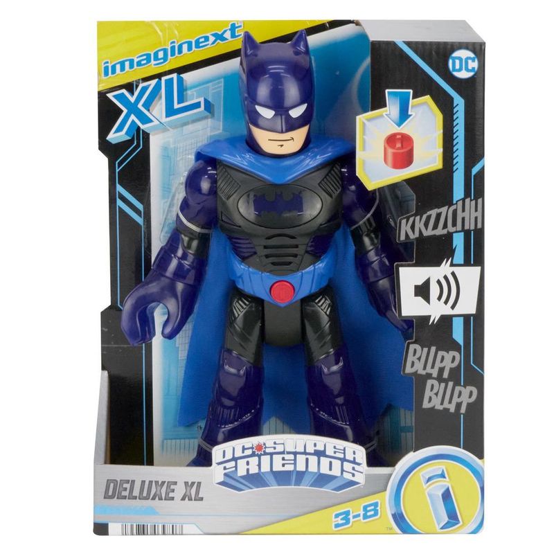Figura-de-Acao---Imaginext---DC-Super-Friends---Batman-XL-Deluxe---Mattel--1