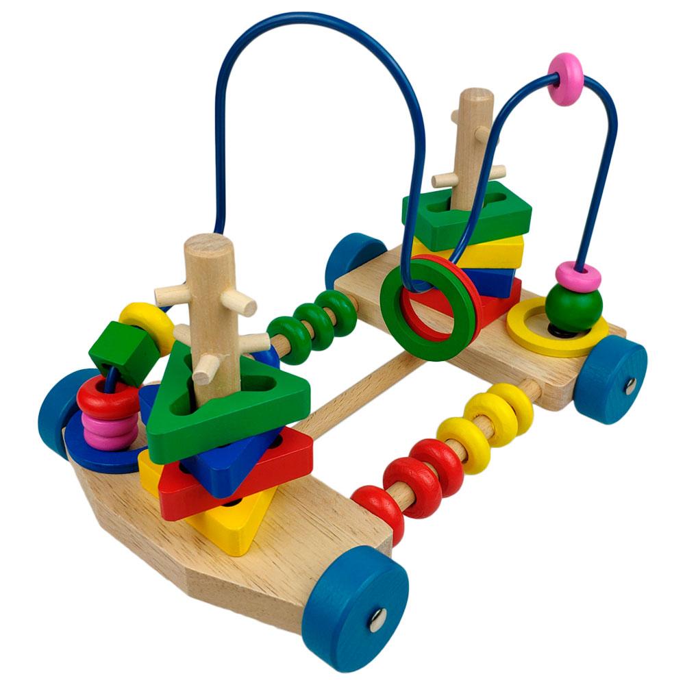 Brinquedo Educativo Pedagógico Dominó Argolas Números e Carrinhos  Desenvolve e Estimula Habilidades +3 Anos - R3P SHOP - Produtos de  Qualidades Selecionados Especialmente para Você!