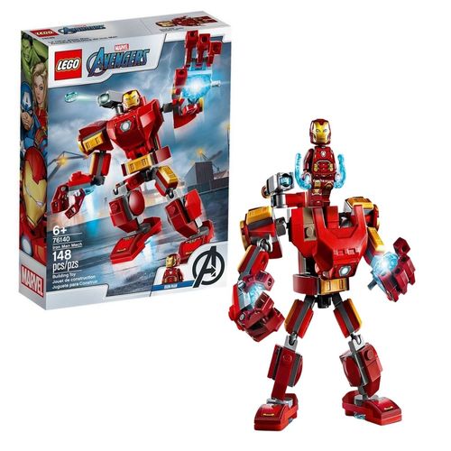 Lego Homem de Ferro - Vingadores Robô Iron Man 148 Pçs 76140