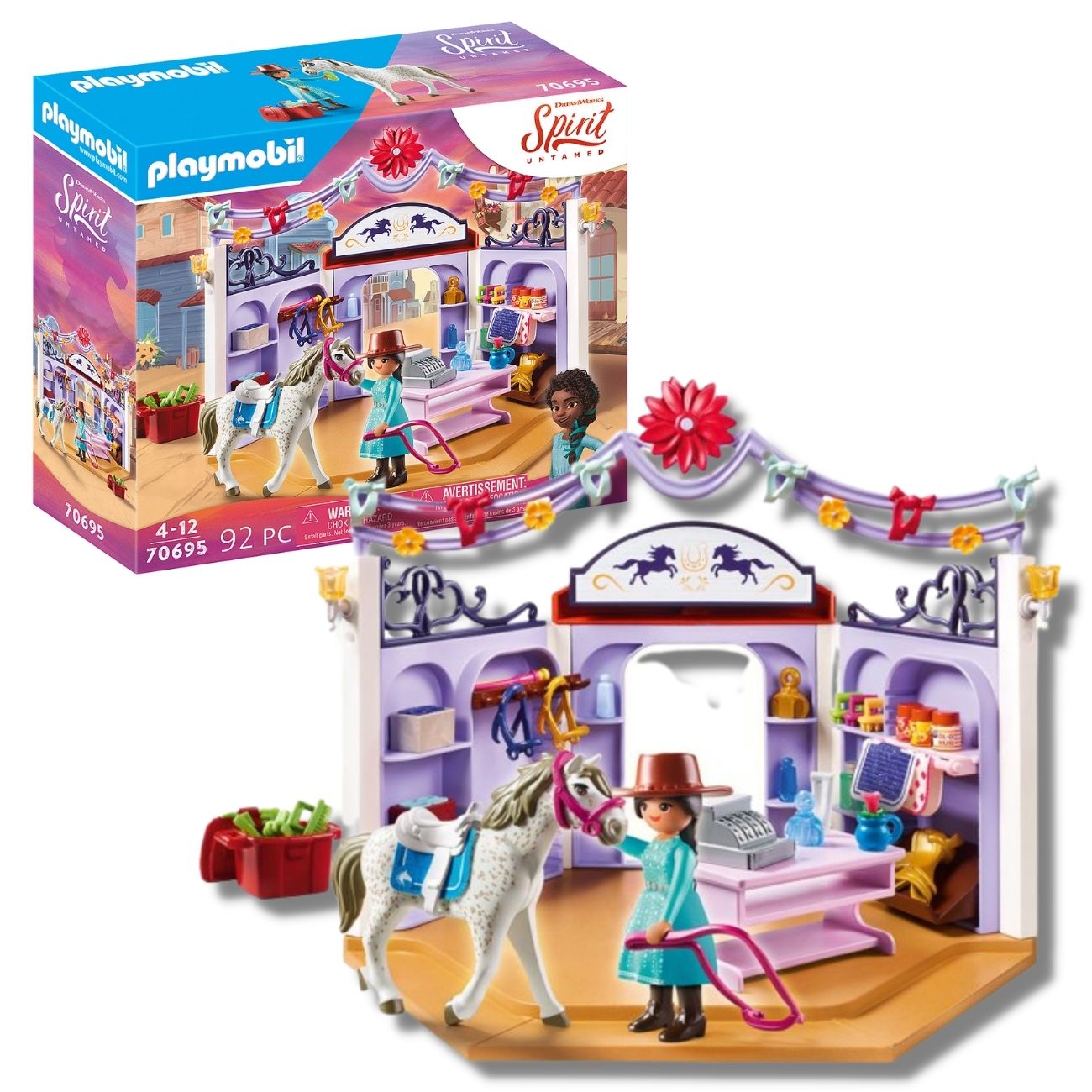 Playmobil 70695 Magasin D'Accessoires Miradero - Spirit - Nouvelle Collection - Neuf