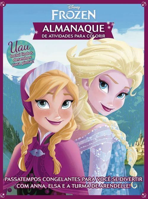 Frozen Disney - Almanaque de Atividades para Colorir