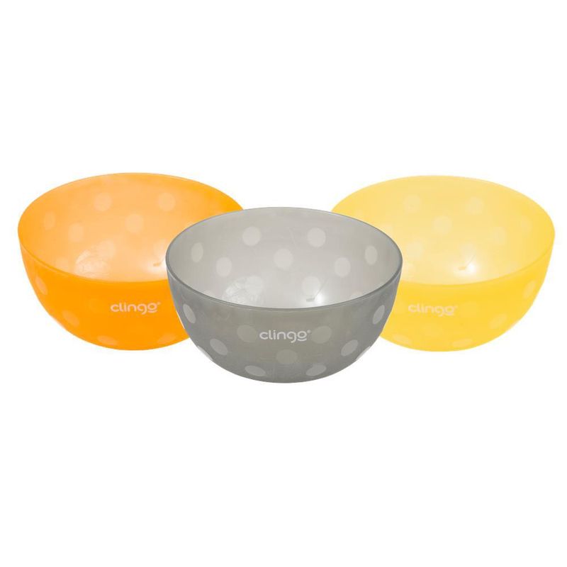 Kit-Bowls---Colecao-Colors---3-Unidades---Laranja---Clingo-0