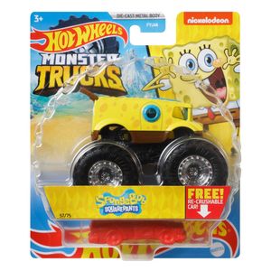 Hot Wheels Monster Trucks Bob Sponge 1:64 - Mattel GBT38