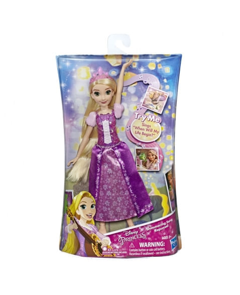 Boneca Princesa Rapunzel com Música -E3046 - Hasbro
