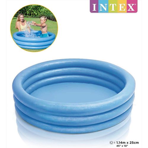 Piscina Inflável Infantil - Azul - 156L - Intex - New Toys