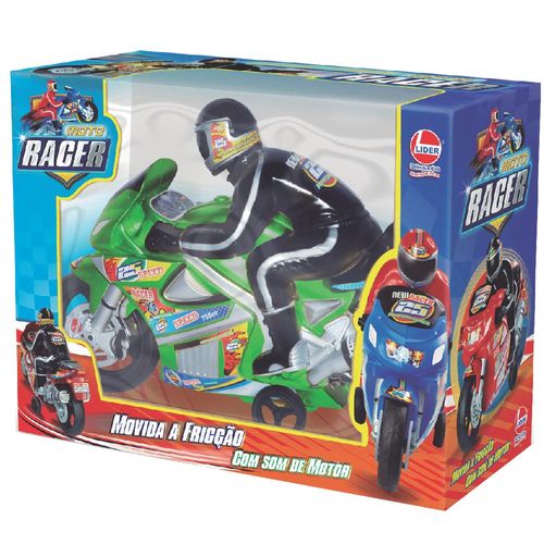 Mini Moto - Moto Racer - Verde - Lider