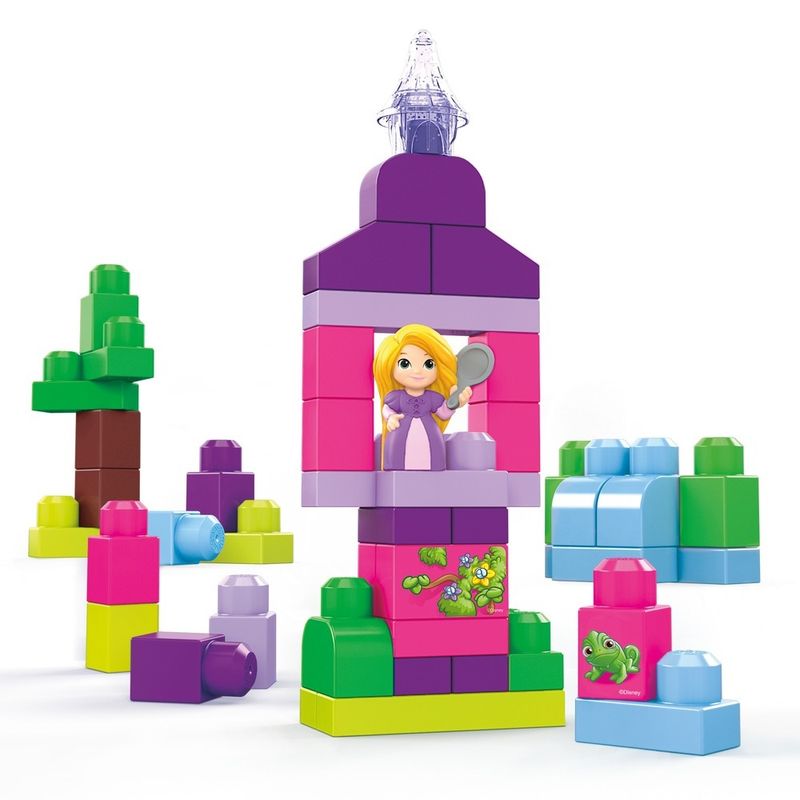 Blocos-De-Encaixe---Mega-Bloks---Disney---Sacola-De-Blocos---Rapunzel---60-Blocos---Mattel-1
