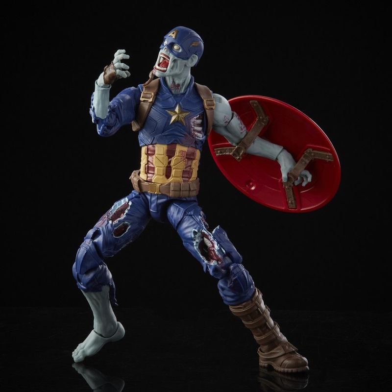 Figura-Articulada---Marvel---Legends-Series---Zombie-Captain-America---15-Cm---Hasbro-4
