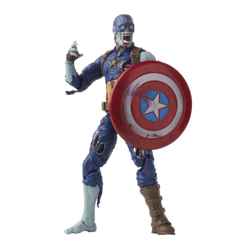 Figura-Articulada---Marvel---Legends-Series---Zombie-Captain-America---15-Cm---Hasbro-6
