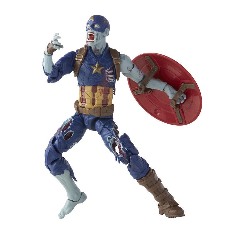 Figura-Articulada---Marvel---Legends-Series---Zombie-Captain-America---15-Cm---Hasbro-8