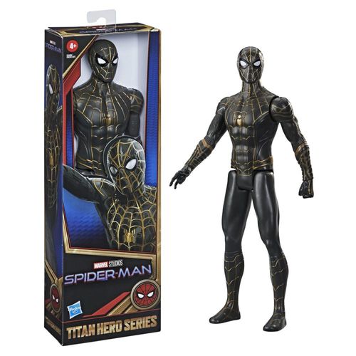 Figura Articulado - Marvel - Legends Series - Homem-Aranha - Preto e Dourado - 15 Cm - Hasbro